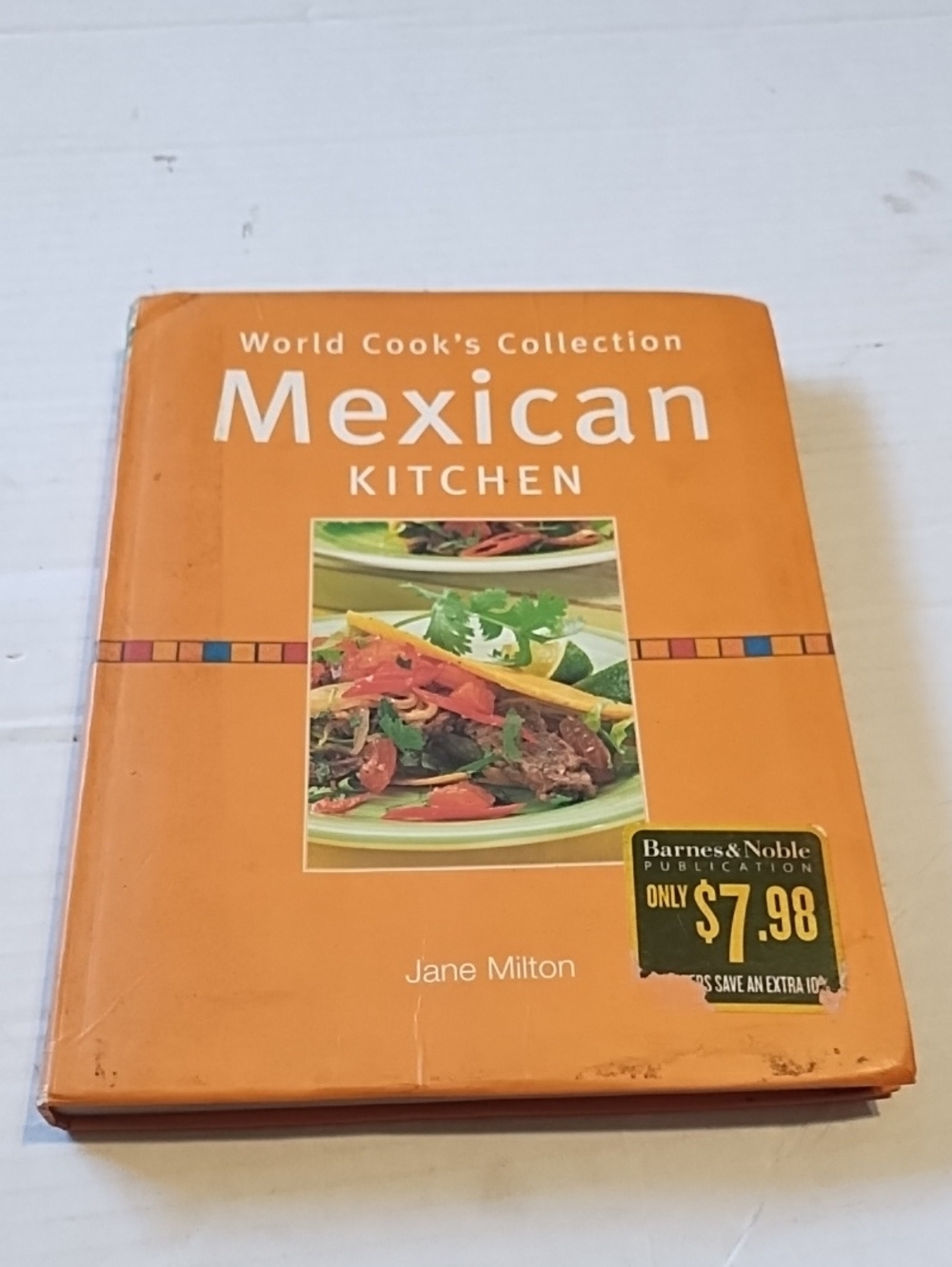 Mexican Kitchen Cookbook by Jane Milton - Orange  Soft Cover
